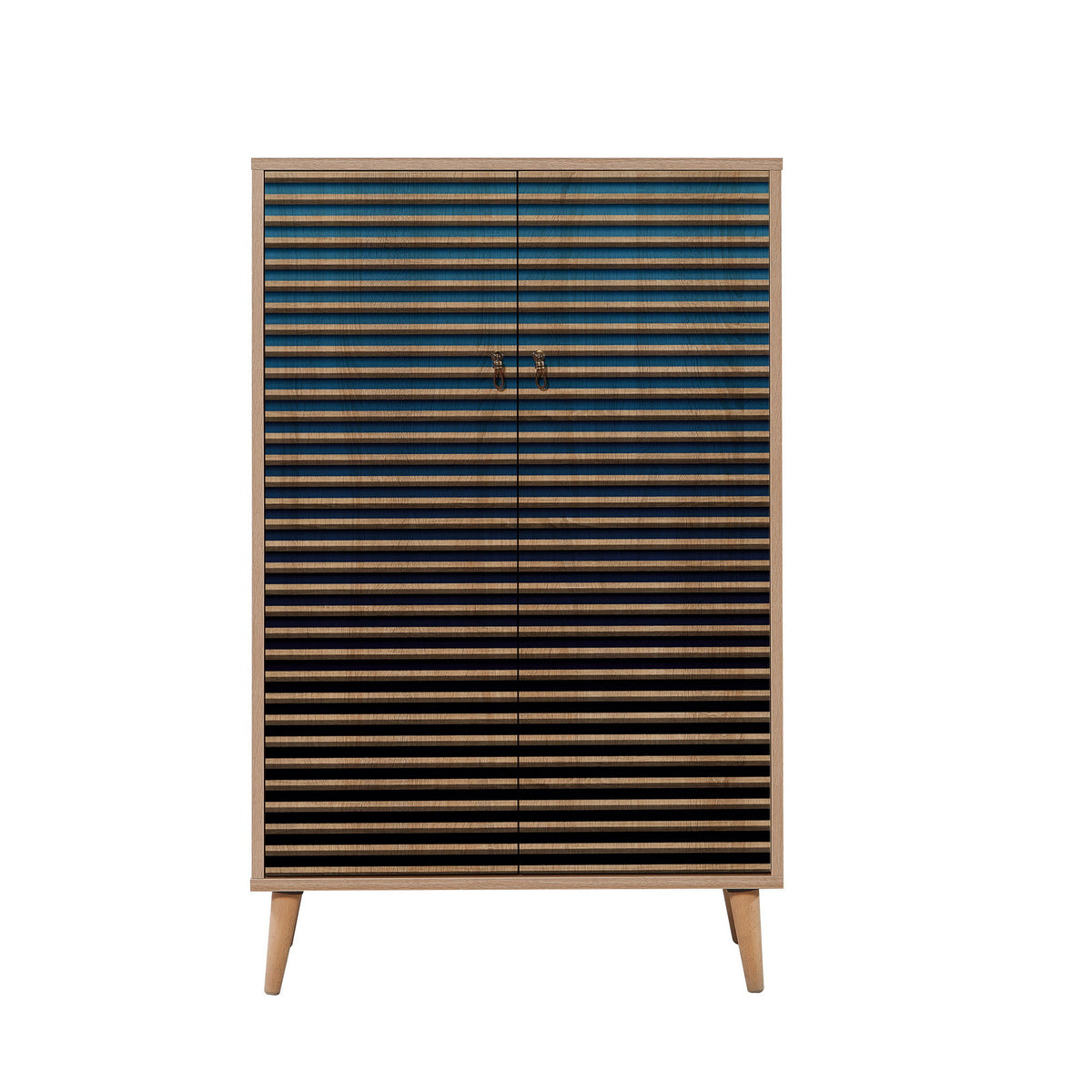 Στήλη Αποθήκευσης Kalami Δρυς Sonoma 80x36x127 εκ. Μελαμίνης Κωδ. 222