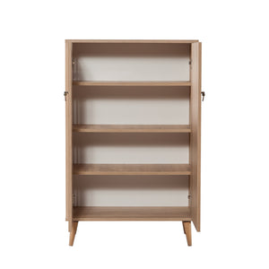 Στήλη Αποθήκευσης Kalami Δρυς Sonoma 80x36x127 εκ. Μελαμίνης Κωδ. 733 - Pakobazaar