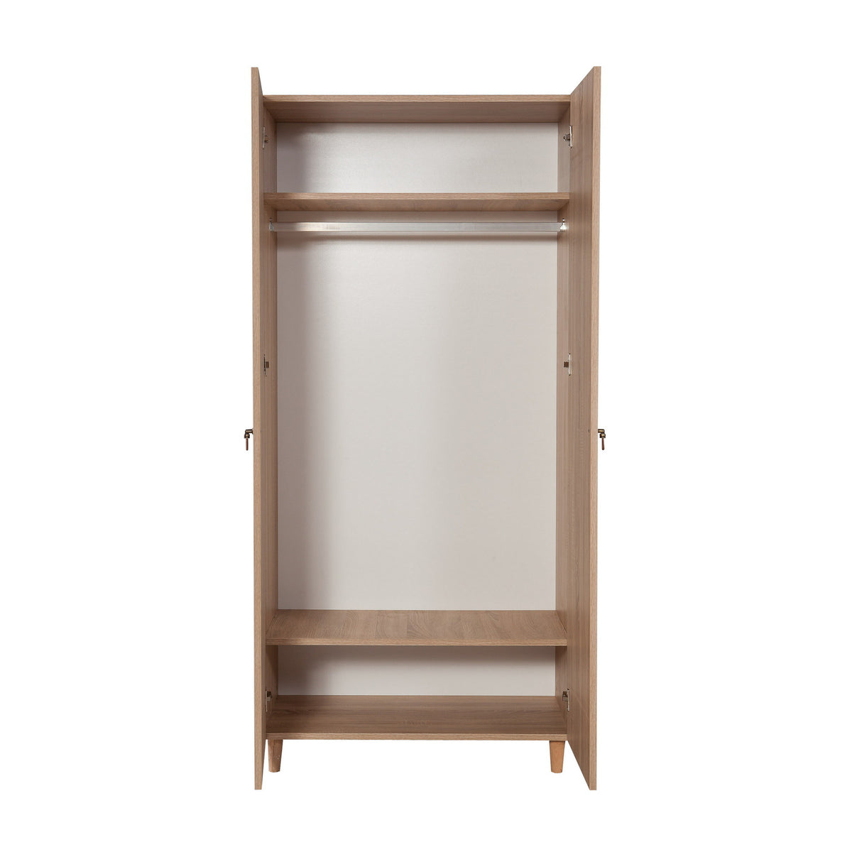 Ντουλάπα Kyriaki Δρυς Sonoma 90x52x192 εκ. Μελαμίνης Κωδ. 621 - Pakobazaar