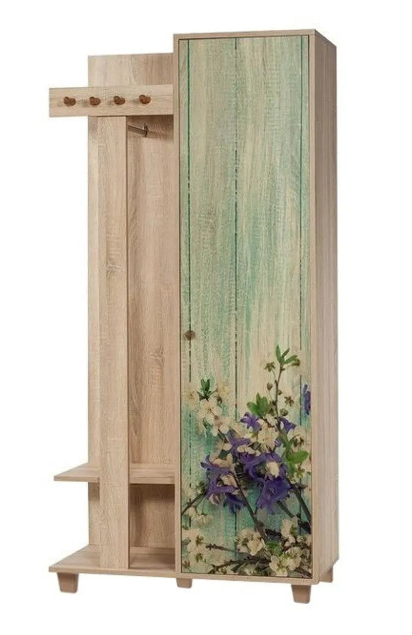 Έπιπλο Εισόδου Kardia Δρυς Sonoma 90x36x192 εκ. Μελαμίνης Κωδ. 727