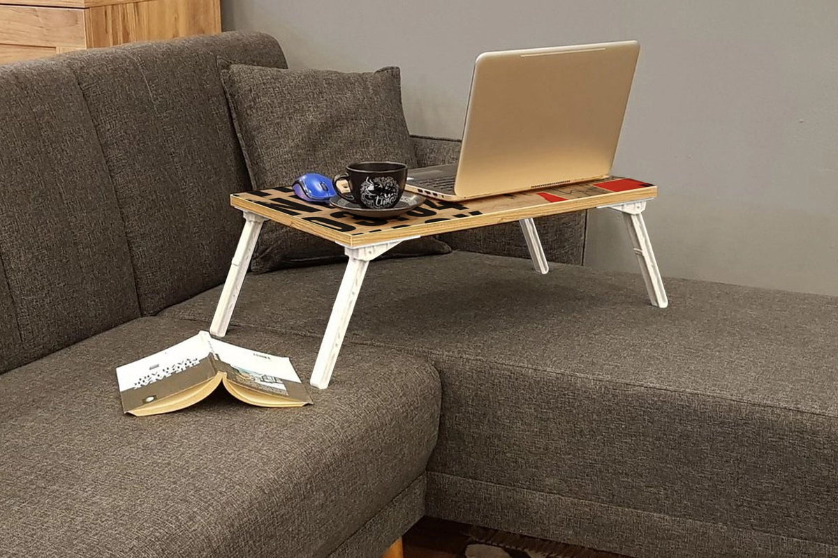 Γραφείο Laptop Kedros Ατλαντικό Πεύκο 60x35x24.5 εκ. Μελαμίνης Κωδ. 766