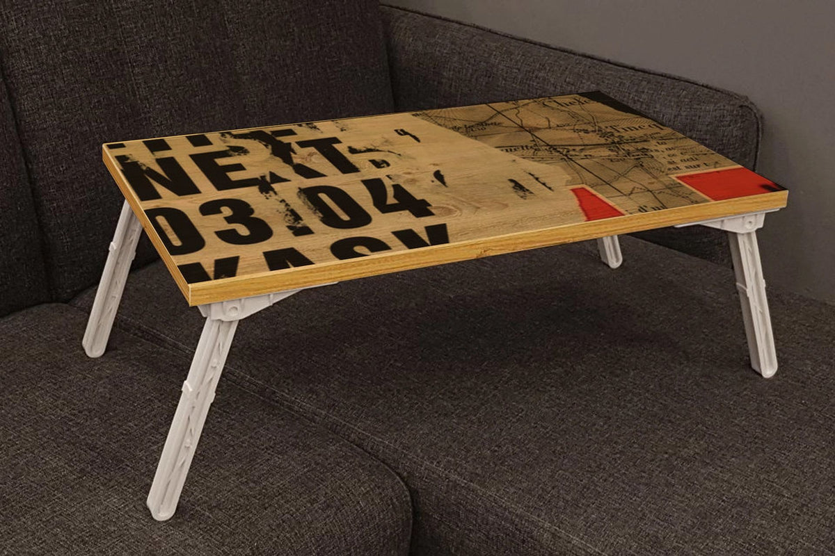 Γραφείο Laptop Kedros Ατλαντικό Πεύκο 60x35x24.5 εκ. Μελαμίνης Κωδ. 766