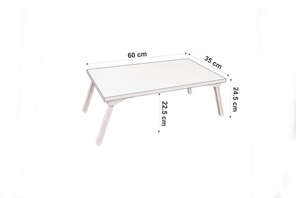 Γραφείο Laptop Kedros Ατλαντικό Πεύκο 60x35x24.5 εκ. Μελαμίνης Κωδ. 766