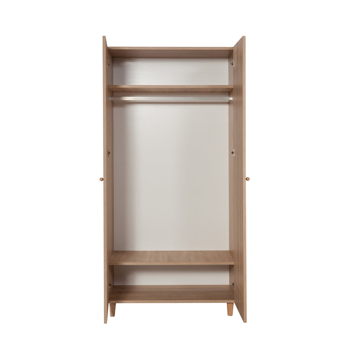 Ντουλάπα Gortyna Δρυς 90x52x192 εκ. Μελαμίνης Κωδ. 977