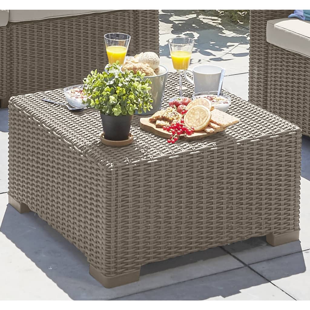 Keter Κάθισμα Εξωτερικού Χώρου California Χρώμα Καπουτσίνο