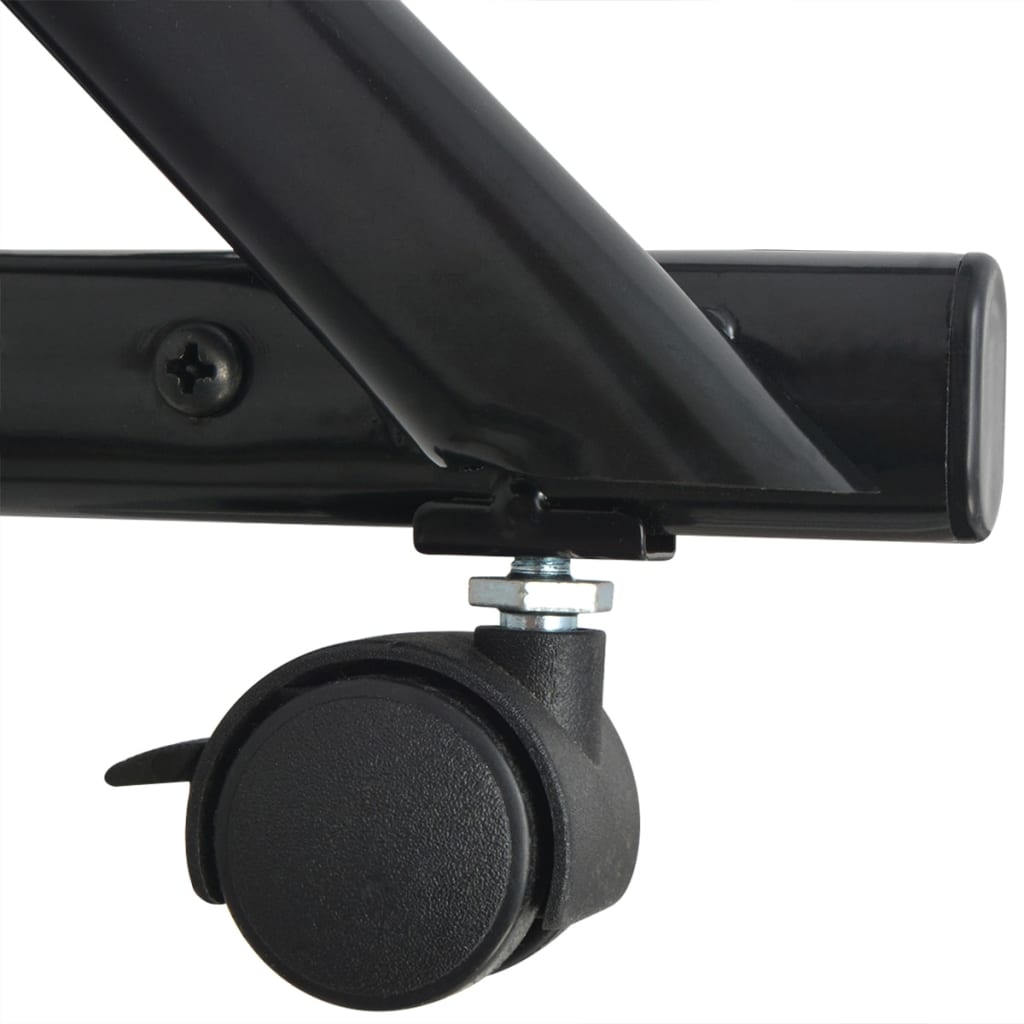 Ραφιέρα Περιοδικών Μαύρη A4 40 x 32 x 131 εκ. - PAKOBAZAAR