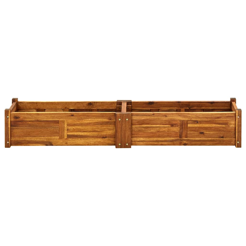 Ζαρντινιέρα Υπερυψωμένη 150 x 30 x 25 εκ. από Ξύλο Ακακίας