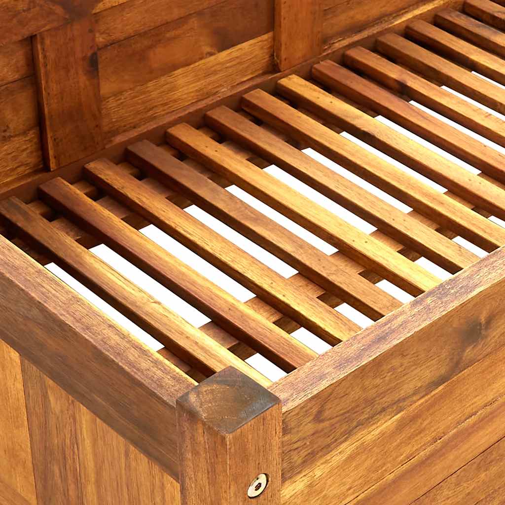 Ζαρντινιέρα Υπερυψωμένη 200 x 50 x 25 εκ. από Ξύλο Ακακίας