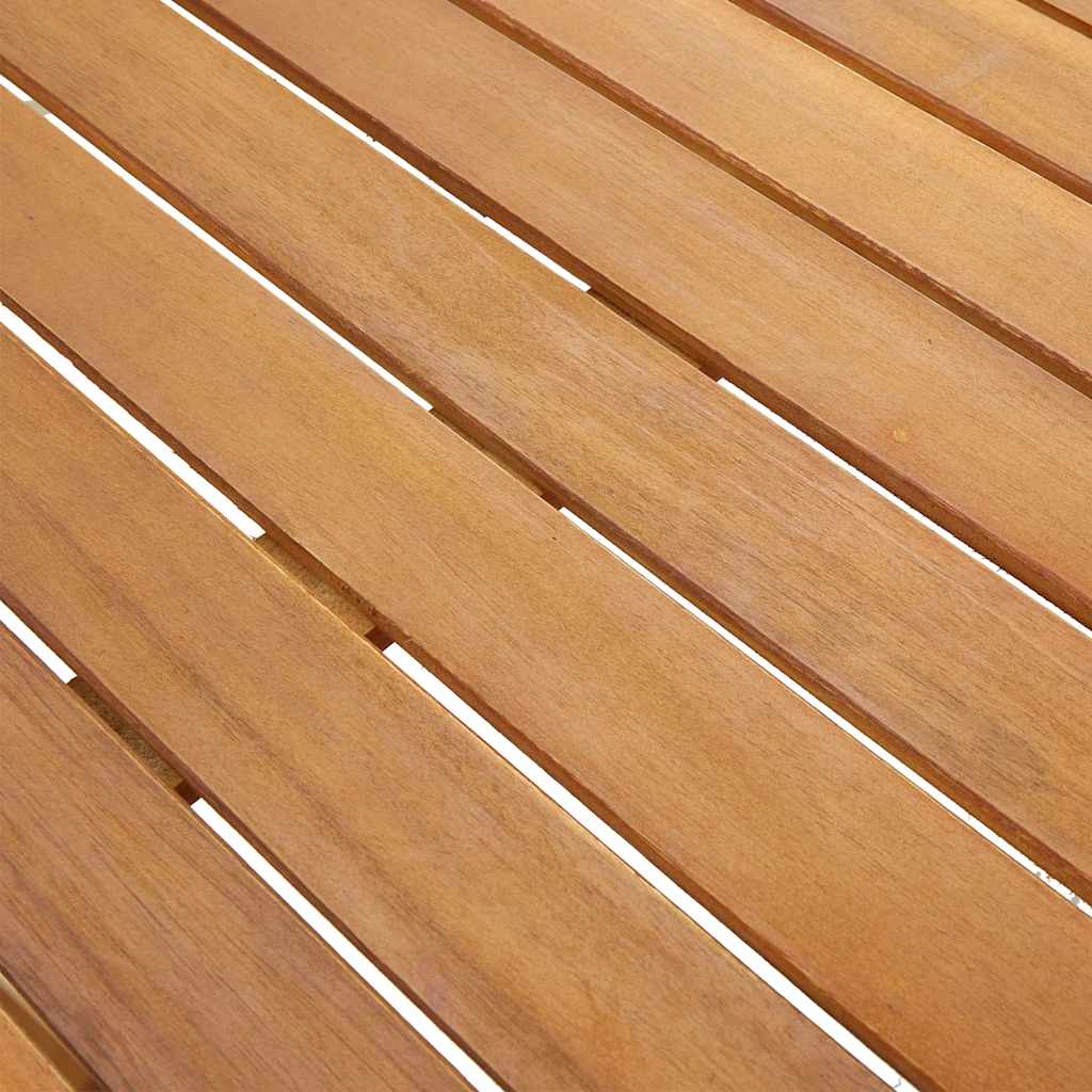 Τραπέζι Κήπου 140 x 80 x 74 εκ. από Μασίφ Ξύλο Ακακίας
