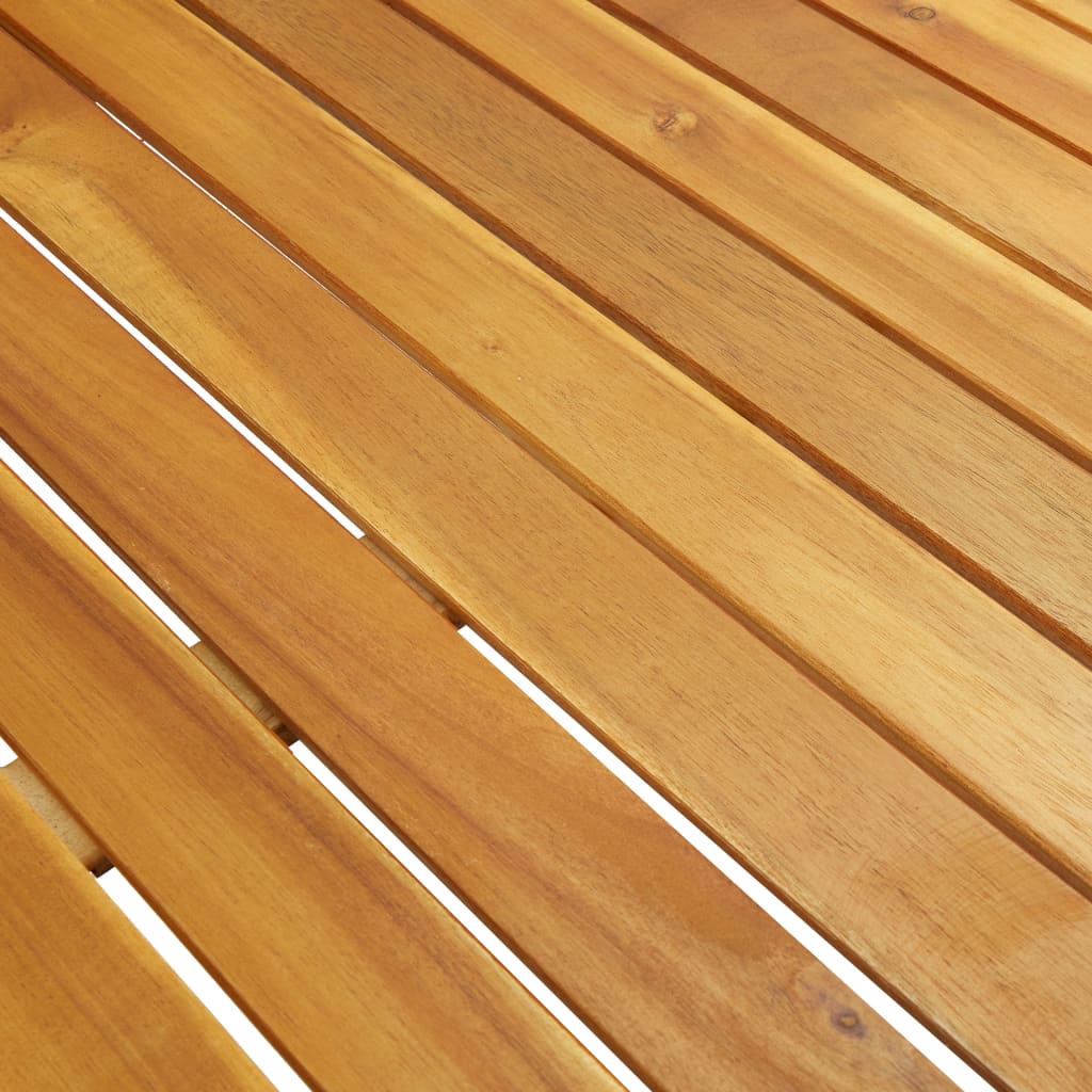 Τραπέζι Κήπου 200 x 90 x 74 εκ. από Μασίφ Ξύλο Ακακίας