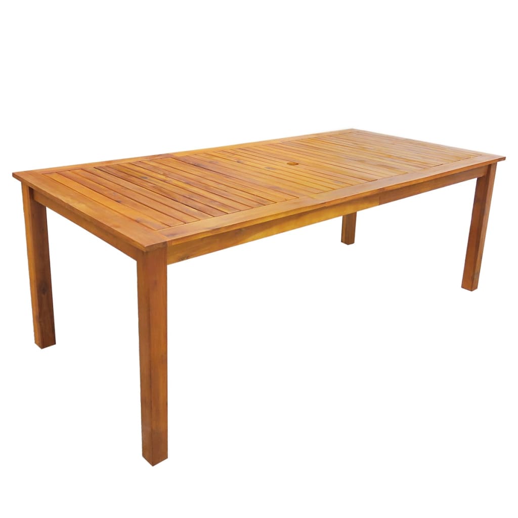 Σετ Τραπεζαρίας Εξωτερικού Χώρου 7 τεμ. από Μασίφ Ξύλο Ακακίας