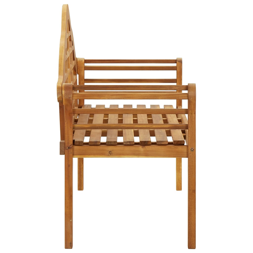 Παγκάκι Κήπου 135 εκ. από Μασίφ Ξύλο Ακακίας
