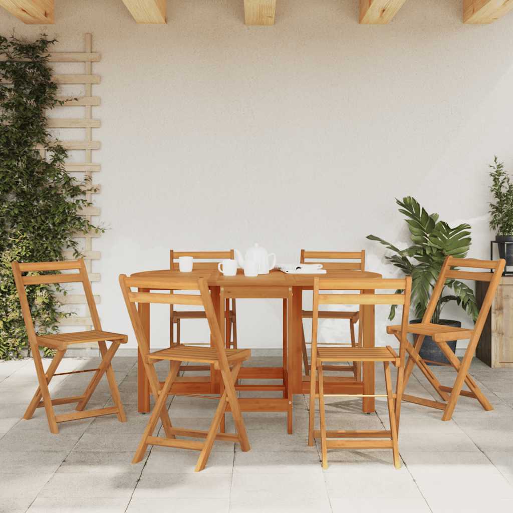 Τραπέζι Κήπου 130 x 90 x 72 εκ. από Μασίφ Ξύλο Ακακίας