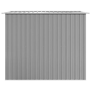 Αποθήκη Κήπου Γκρι 257 x 205 x 178 εκ. Μεταλλική - Pakobazaar