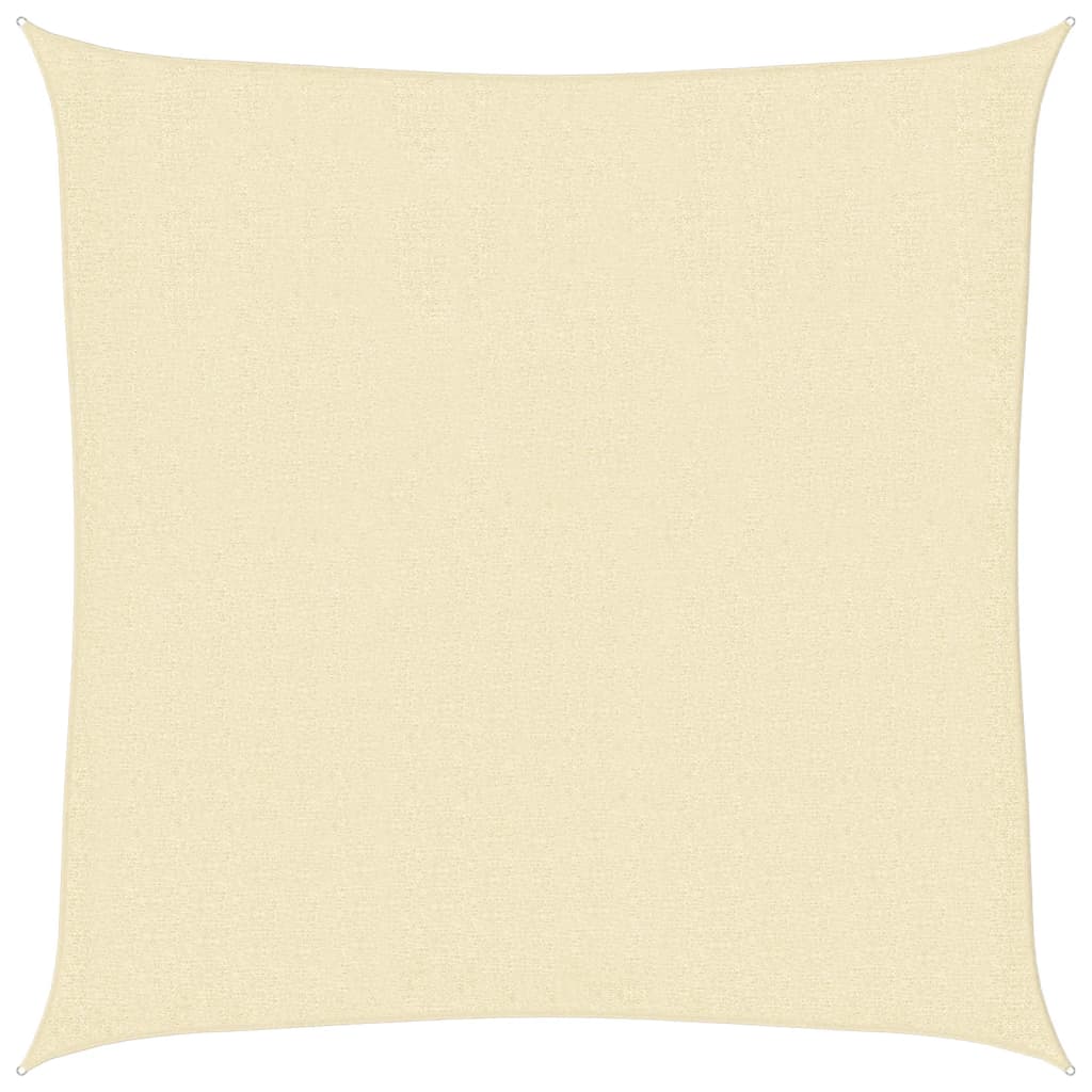 Πανί Σκίασης Τετράγωνο Κρεμ 2 x 2 μ. από HDPE