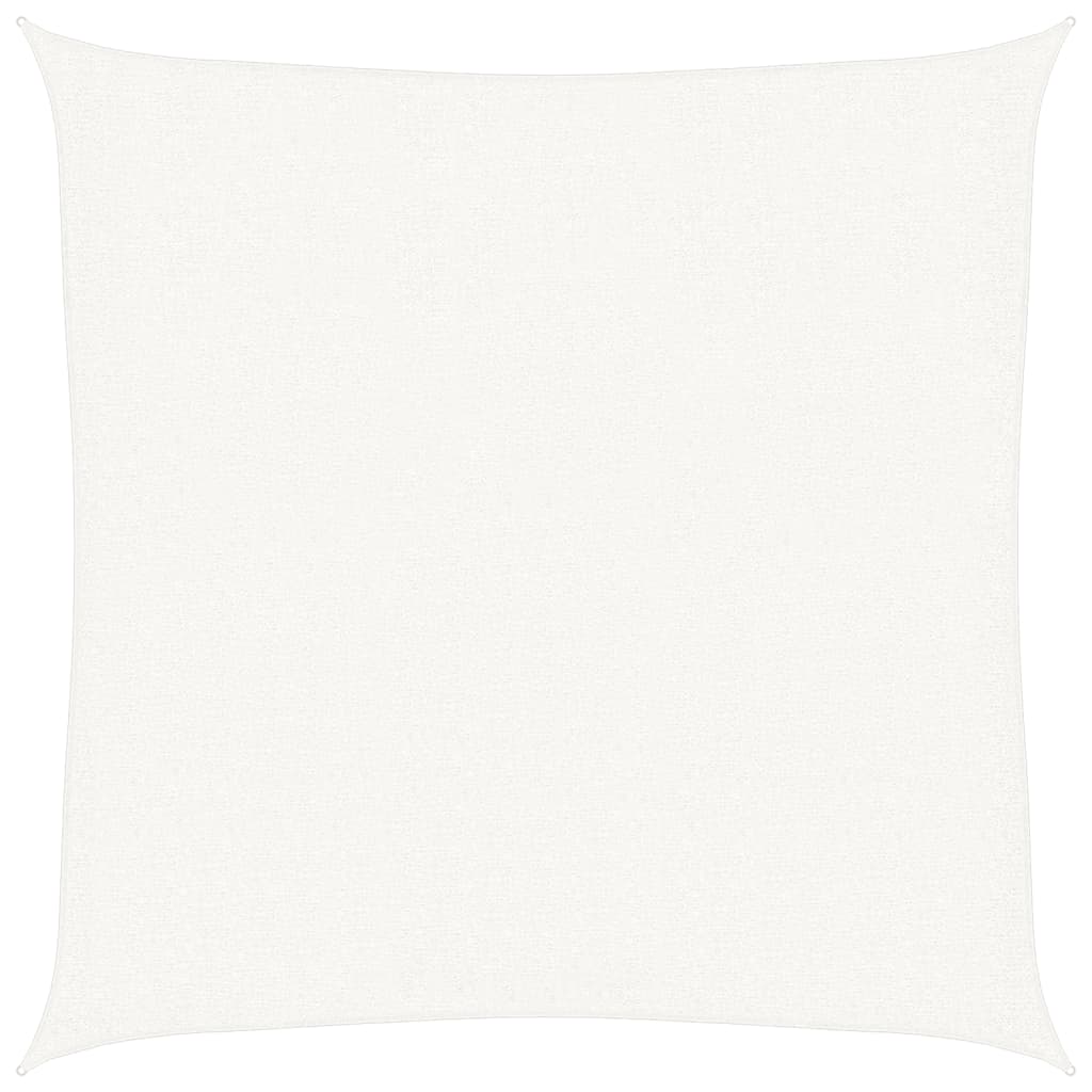 Πανί Σκίασης Τετράγωνο Λευκό 3,6 x 3,6 μ. από HDPE