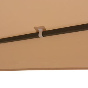 Κιόσκι/Τέντα Κήπου Εξαγωνικό Μπεζ 323 x 265 εκ. - Pakobazaar