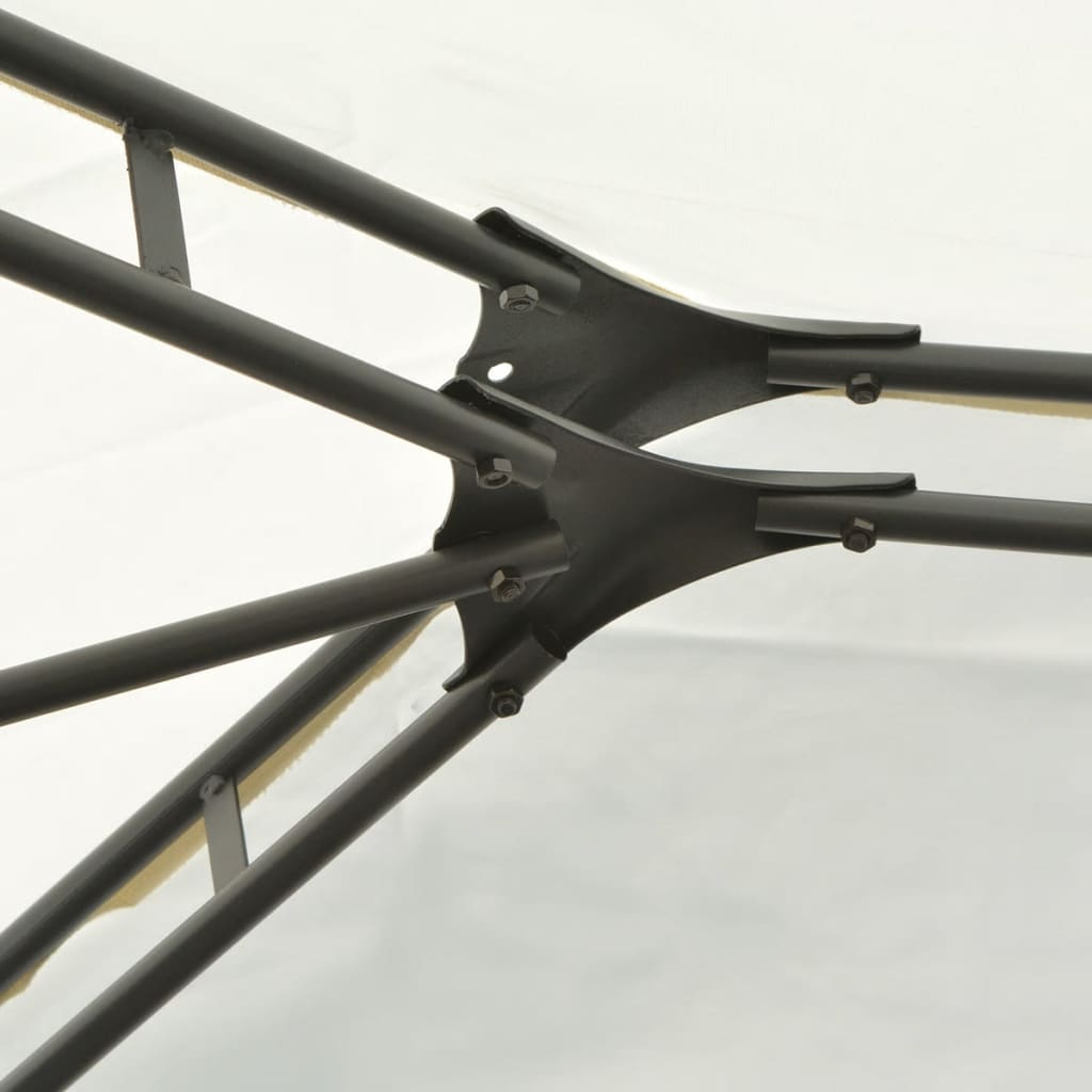 Τέντα Εκδηλώσεων Κήπου με Κουρτίνες Λευκή 4 x 3 μ. - Pakobazaar