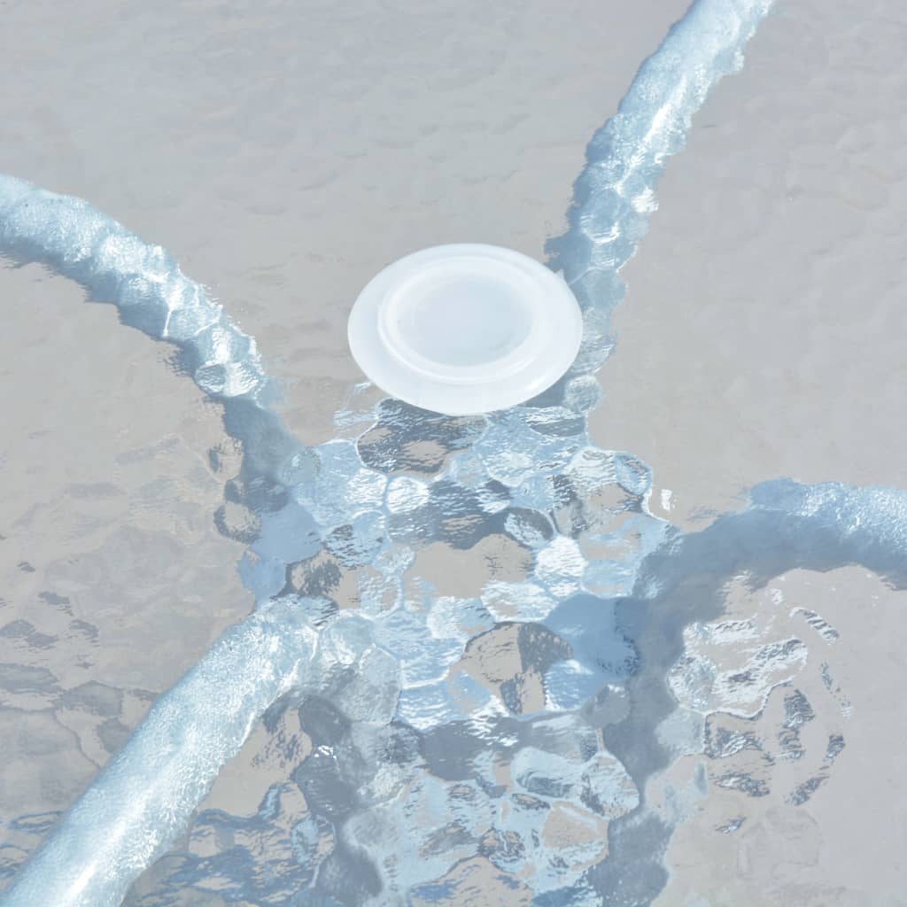 Τραπέζι Bistro Γκρι 80 x 71 εκ. Ατσάλινο - Pakobazaar