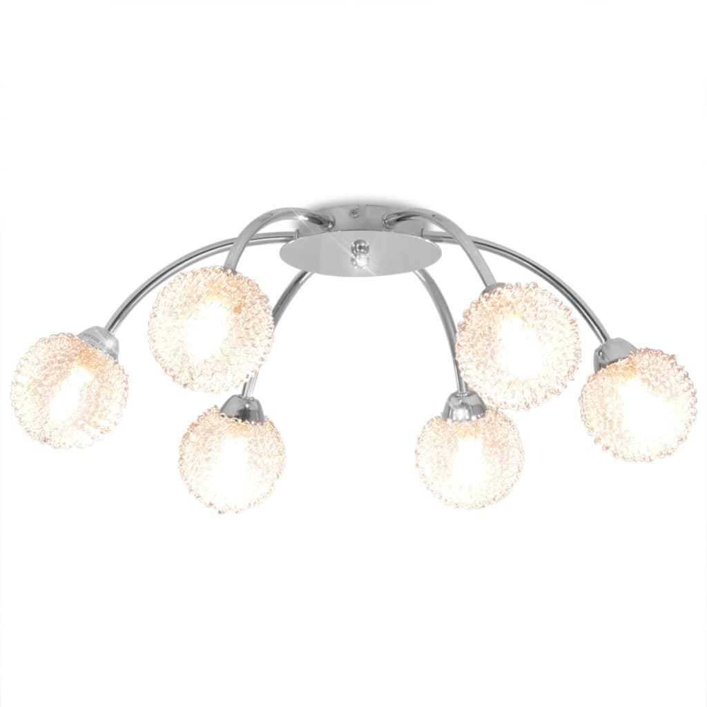 Φωτιστικό Οροφής με 6 LED Λαμπτήρες G9 240 W - Pakobazaar