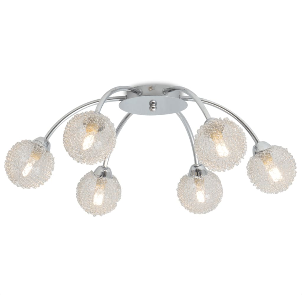 Φωτιστικό Οροφής με 6 LED Λαμπτήρες G9 240 W - Pakobazaar