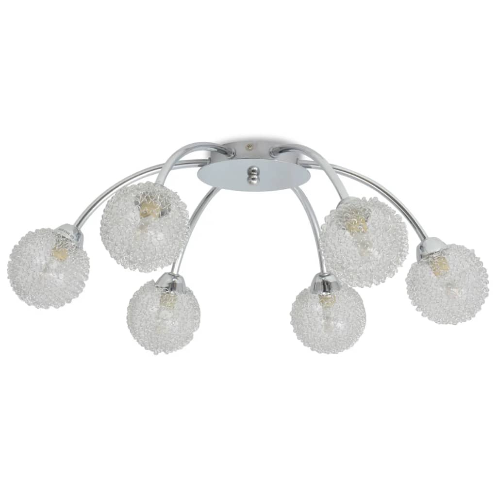 Φωτιστικό Οροφής με 6 LED Λαμπτήρες G9 240 W - Pakobazaar