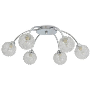 Φωτιστικό Οροφής με 6 LED Λαμπτήρες G9 240 W - Pakobazaar