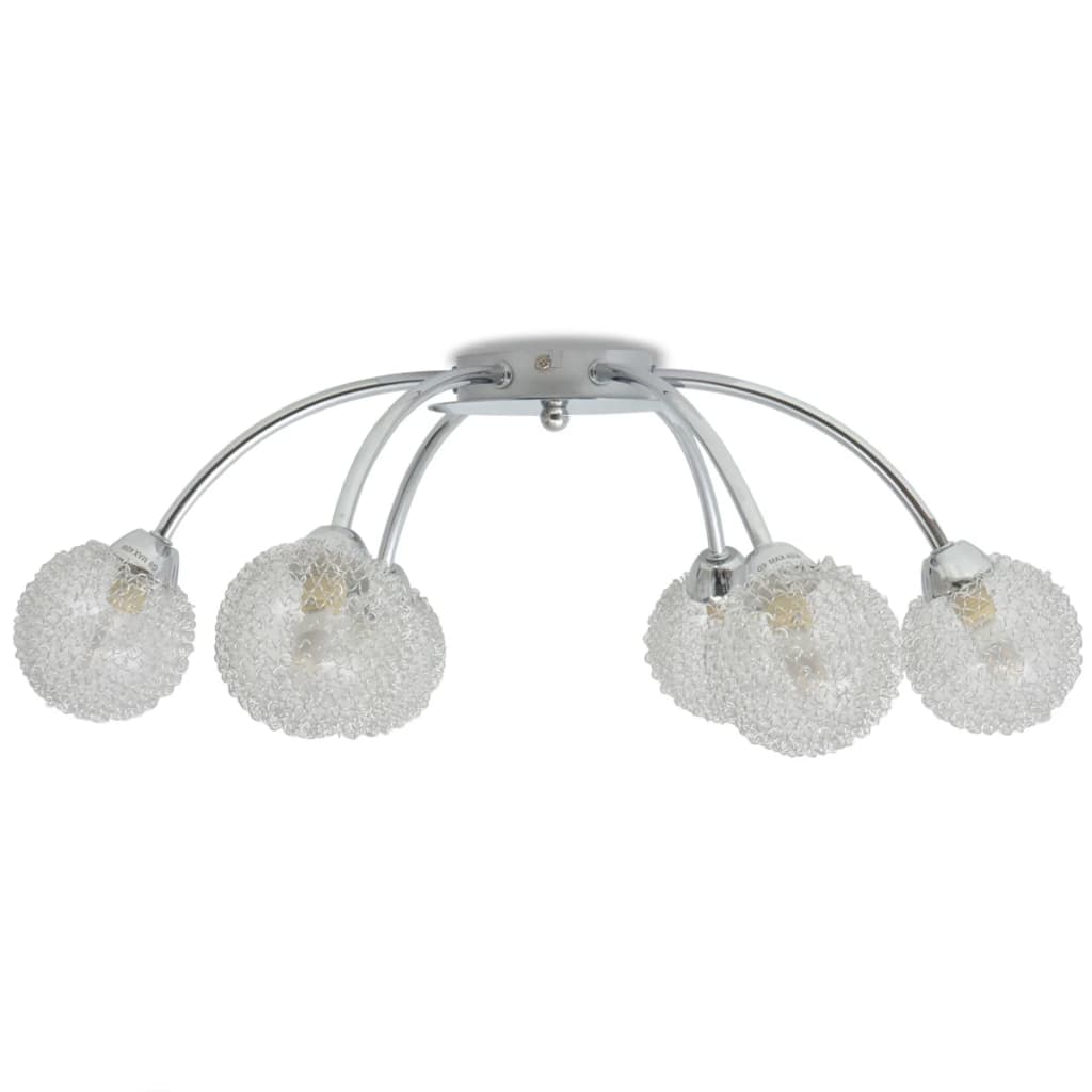 Φωτιστικό Οροφής με 6 LED Λαμπτήρες G9 240 W - Pakobazaar
