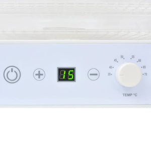 Αποξηραντής Τροφίμων με 6 Δίσκους Λευκός 250 W - Pakobazaar