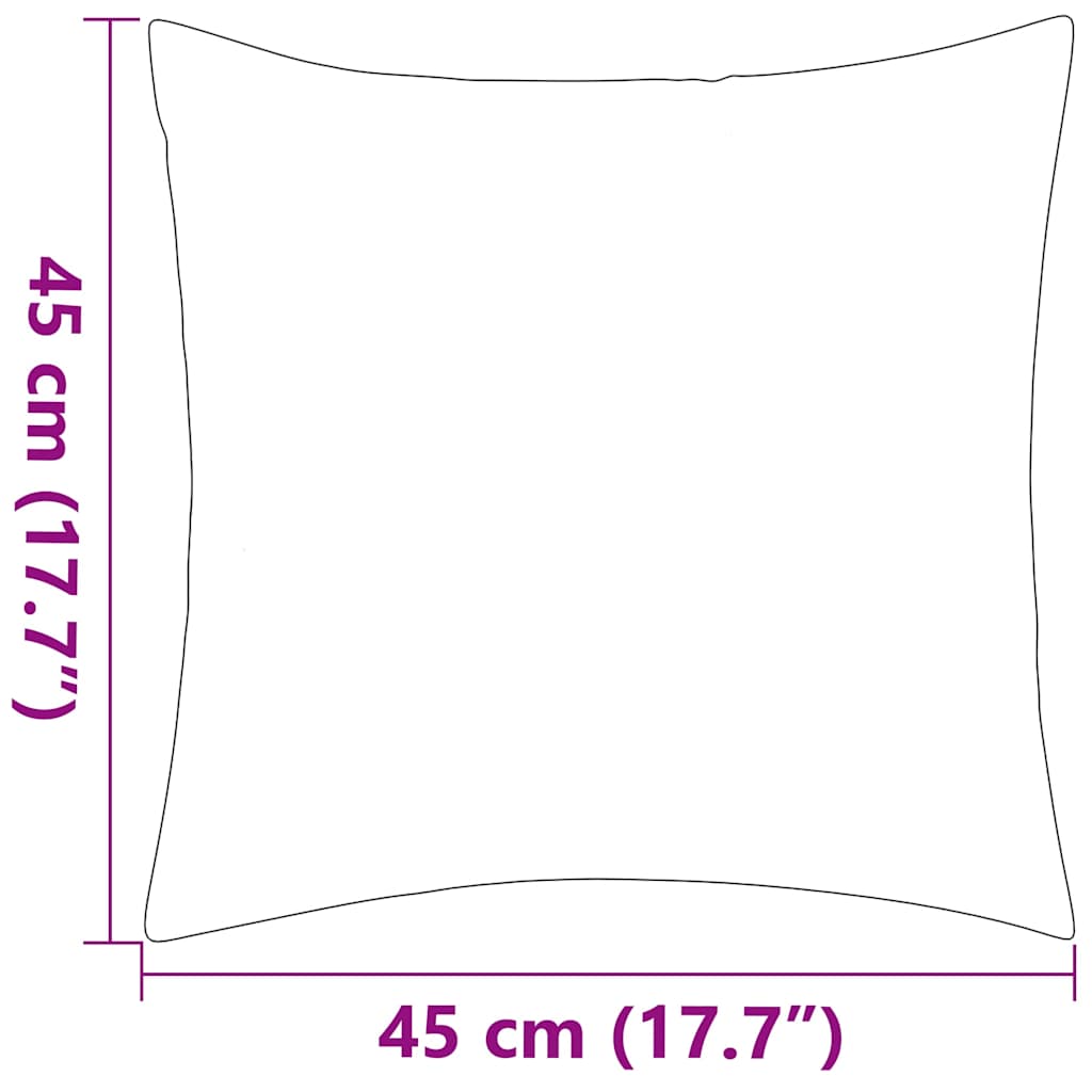 Μαξιλάρια Εξωτερικού Χώρου 4 τεμ. Πράσινο Λαχανί 45 x 45 εκ. - Pakobazaar