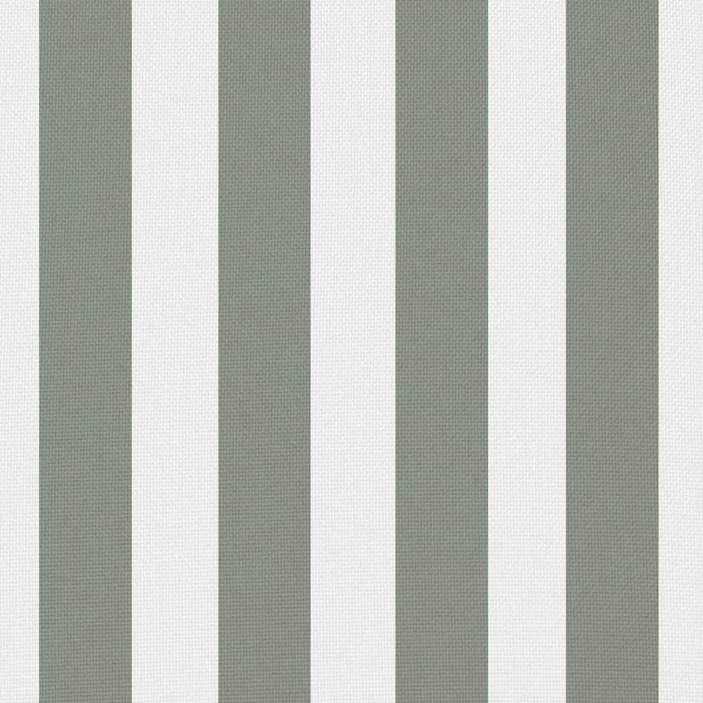 Μαξιλάρια Εξωτερικού Χώρου 2 τεμ. Ριγέ Γκρι 60 x 40 εκ. - Pakobazaar