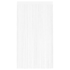 Κουρτίνες με Κρόσσια 2 τεμ. Λευκές 140 x 250 εκ. - PAKOBAZAAR