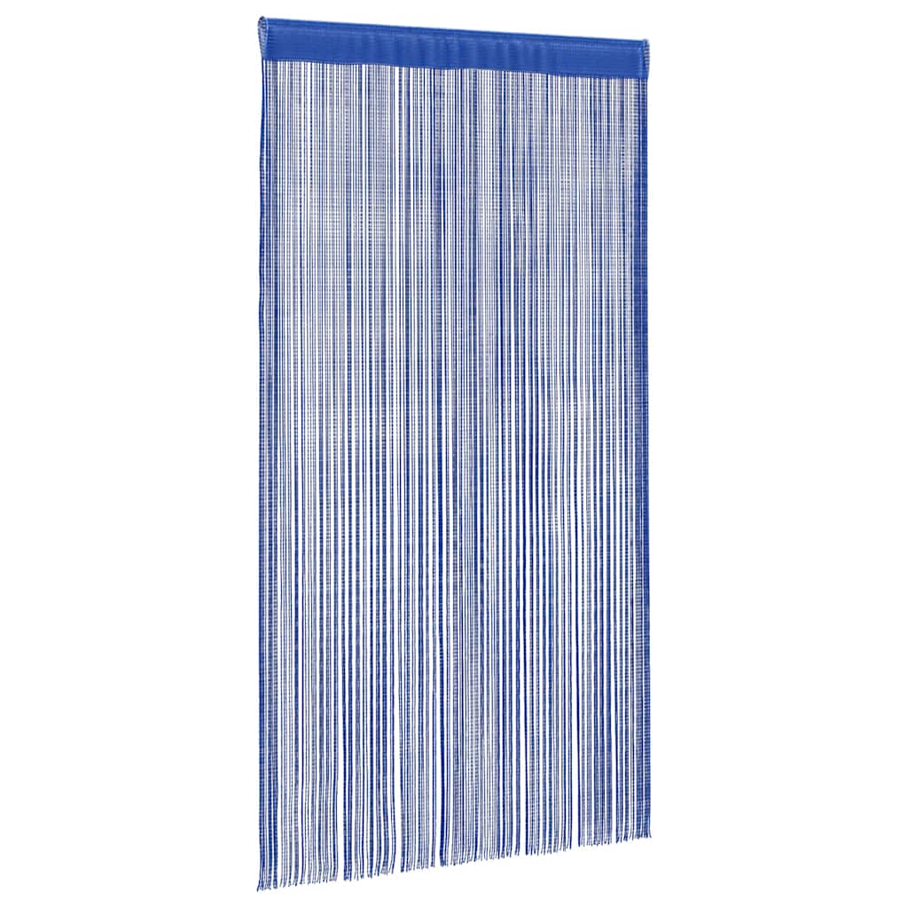 Κουρτίνες με Κρόσσια 2 τεμ. Μπλε 140 x 250 εκ. - PAKOBAZAAR