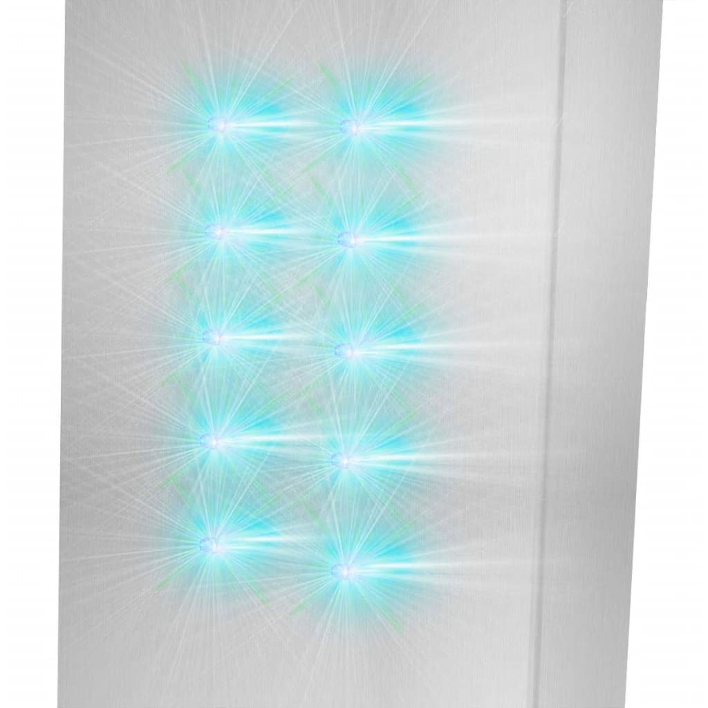 Στήλη Ντους Υδρομασάζ Κυρτή από Ανοξείδωτο Ατσάλι - PAKOBAZAAR