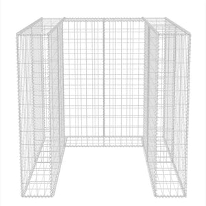 Πλαίσιο Μονό για Κάδο Απορριμμάτων 110x100x120 εκ. Ατσάλινο - PAKOBAZAAR