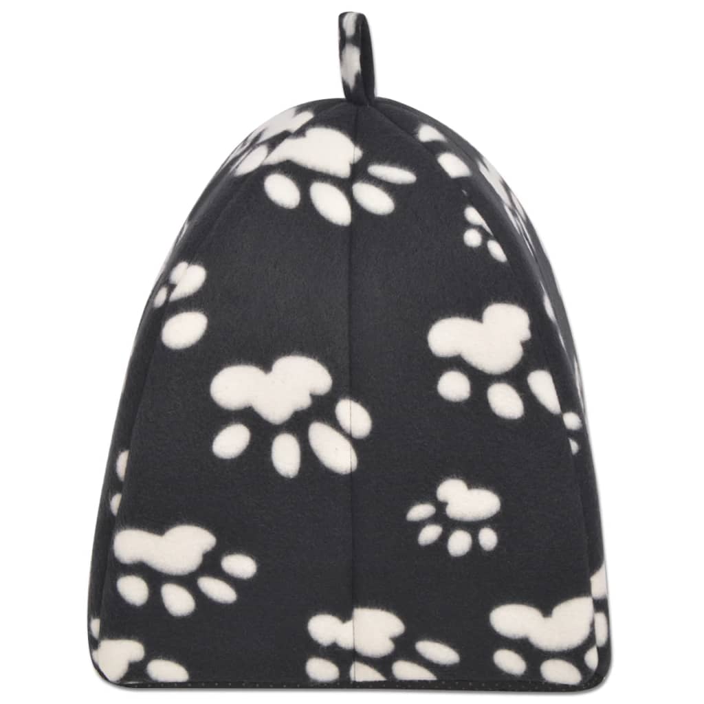 Φωλιά Γάτας Μαύρη Μέγεθος L - PAKOBAZAAR