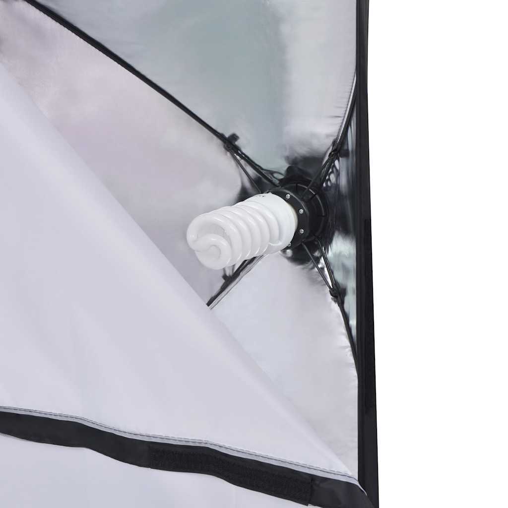 Κιτ Στούντιο Φωτογράφισης: 5 Χρωματιστά Φόντα & 2 Softbox - PAKOBAZAAR