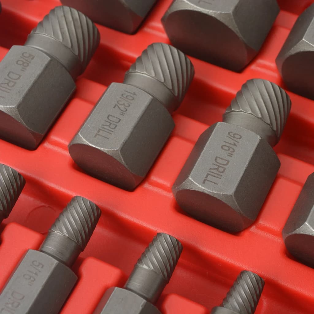 Σετ Εξολκείς για Βίδες 25 Τεμαχίων από Χάλυβα - PAKOBAZAAR