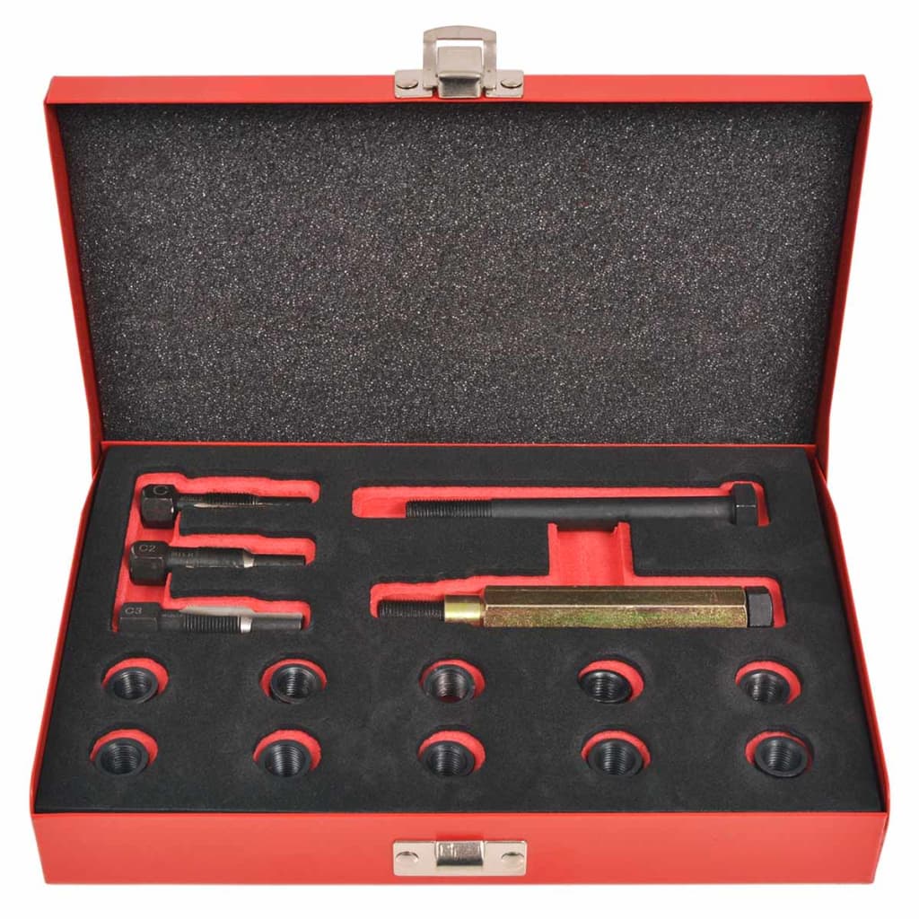 Κιτ Επισκευής Σπειρώματος για Μπουζί Πυρ. 15 τεμ. M10x1,0 χιλ. - Pakobazaar