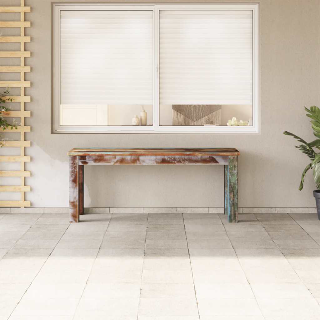 Πάγκος 110 x 35 x 45 εκ. από Μασίφ Ανακυκλωμένο Ξύλο - PAKOBAZAAR