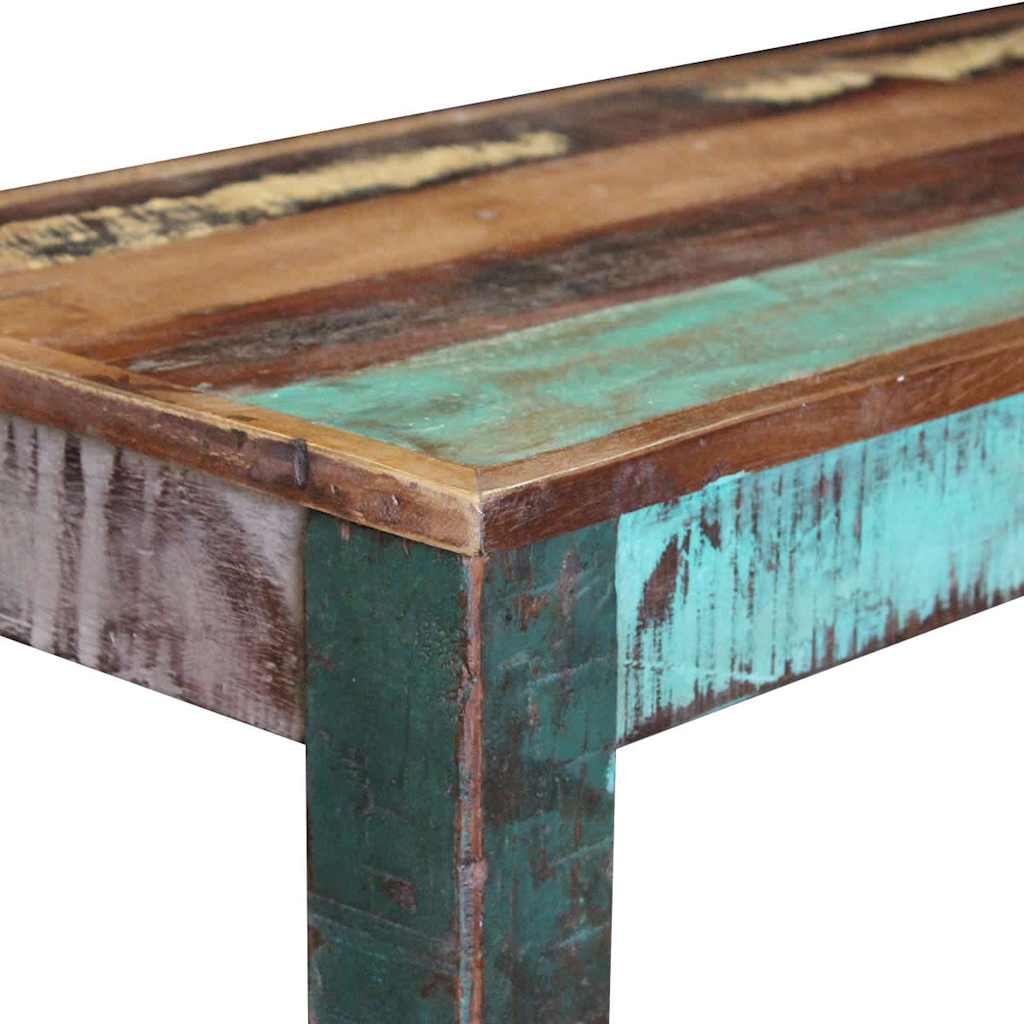 Πάγκος 110 x 35 x 45 εκ. από Μασίφ Ανακυκλωμένο Ξύλο - PAKOBAZAAR