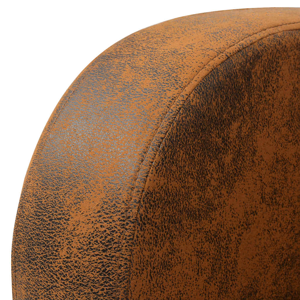 Πολυθρόνα Καφέ από Συνθετικό Καστόρι - PAKOBAZAAR