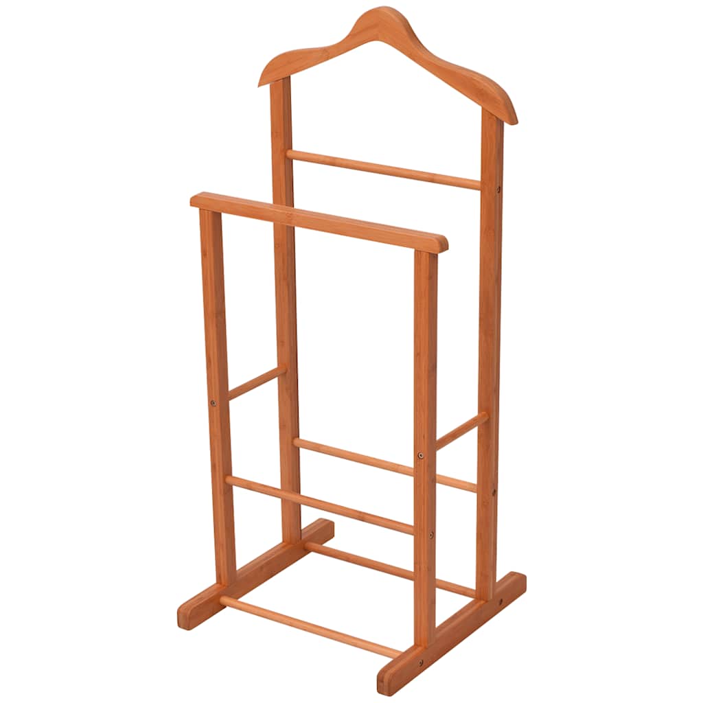 Ράφια Ρούχων 2 τμχ. Καφέ 46 x 40 x 95 εκ. Μπαμπού - Pakobazaar