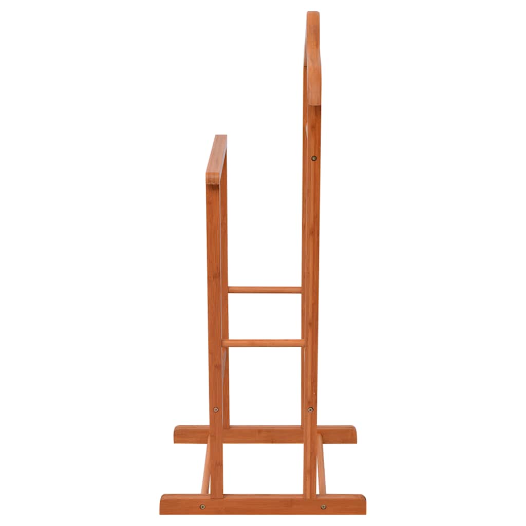 Ράφια Ρούχων 2 τμχ. Καφέ 46 x 40 x 95 εκ. Μπαμπού - Pakobazaar