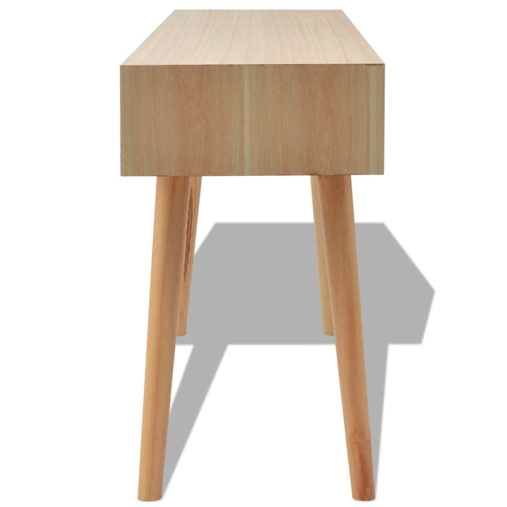 Κονσόλα Τραπέζι Καφέ 120 x 40 x 78 εκ. από MDF
