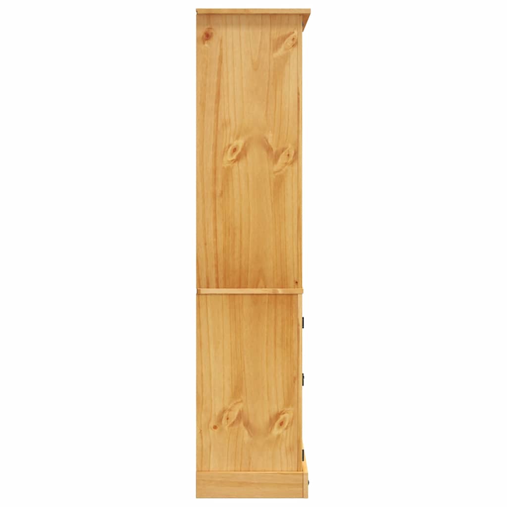 Έπιπλο Τηλεόρασης Μεξικ. Στιλ Corona 80x40x170 εκ. Ξύλο Πεύκου - PAKOBAZAAR