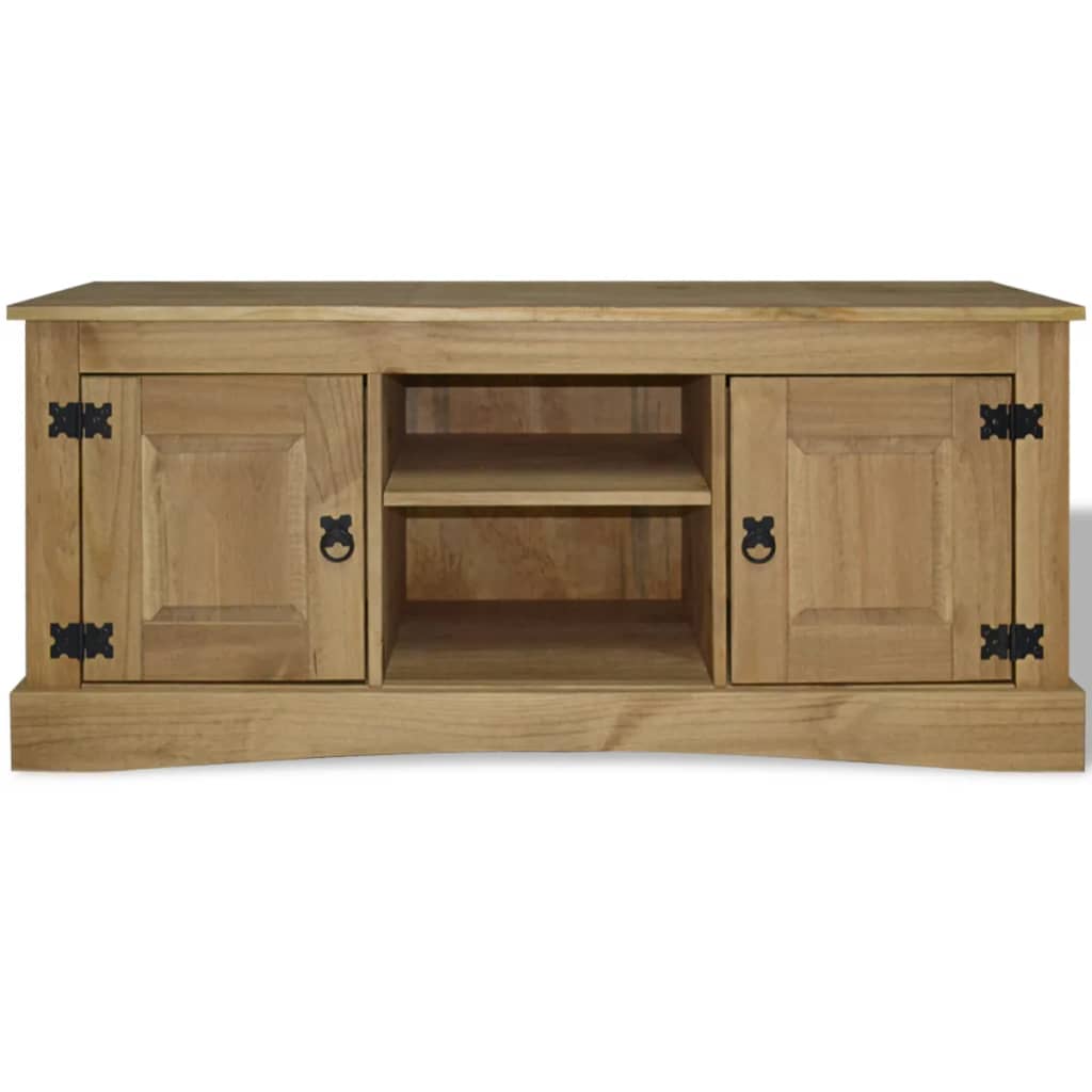 Έπιπλο Τηλεόρασης Μεξικ. Στιλ Corona 120x40x52 εκ. Ξύλο Πεύκου - PAKOBAZAAR