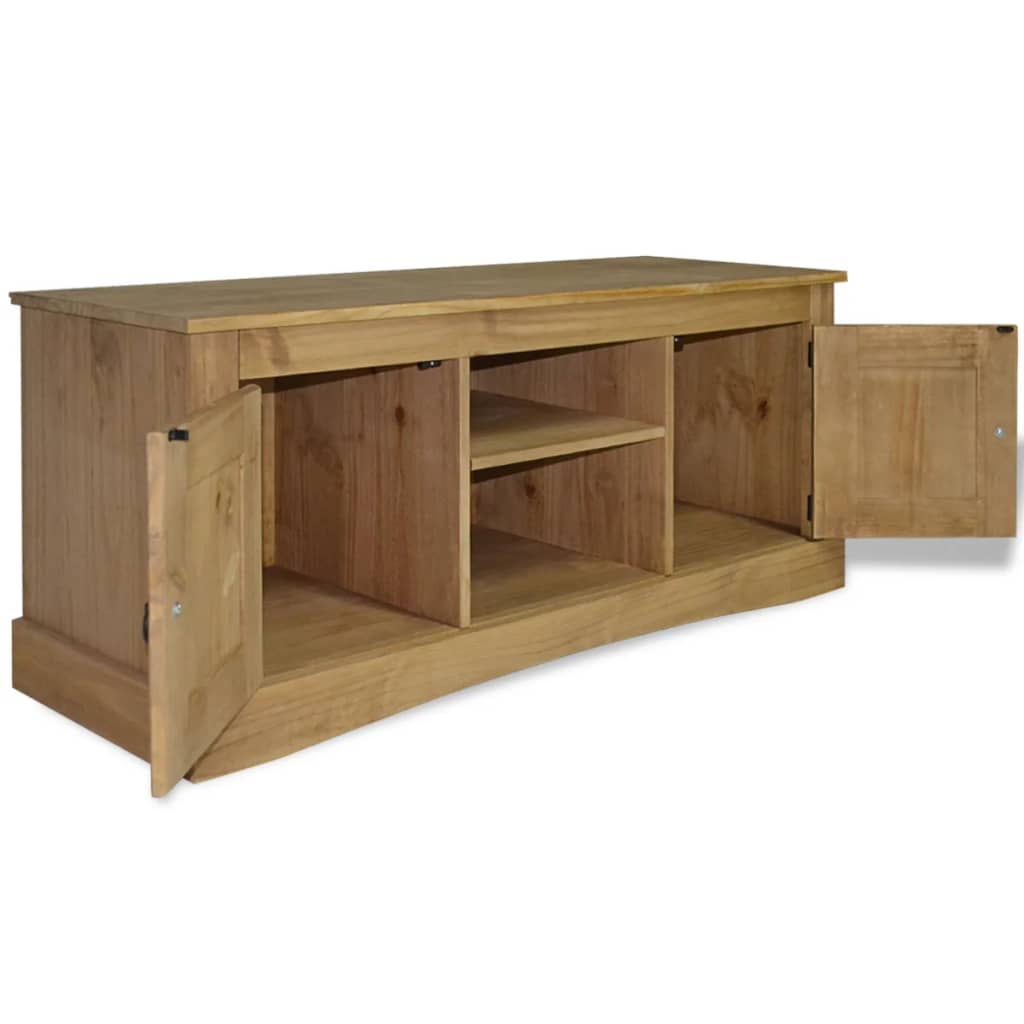 Έπιπλο Τηλεόρασης Μεξικ. Στιλ Corona 120x40x52 εκ. Ξύλο Πεύκου - PAKOBAZAAR