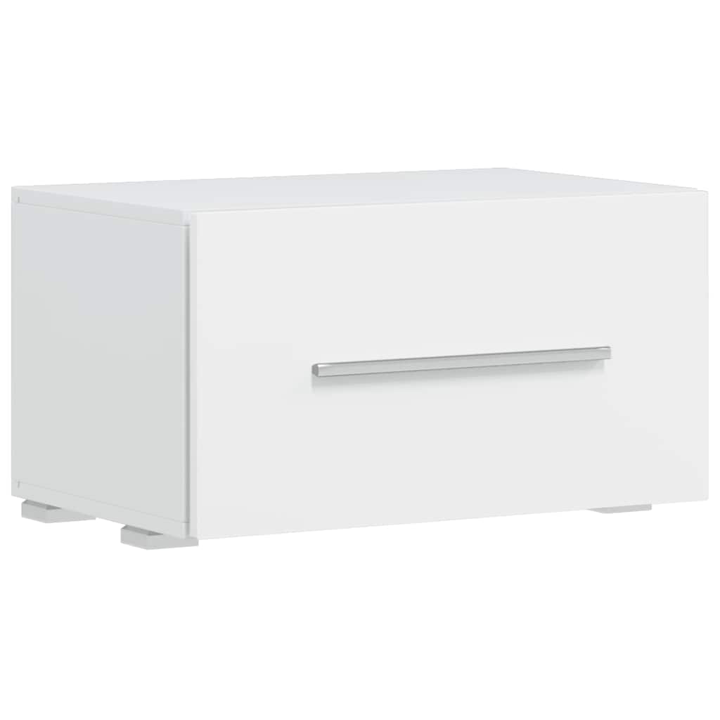 Σύνθετο Τηλεόρασης με Φωτισμό LED 5 τεμ. Λευκό - PAKOBAZAAR