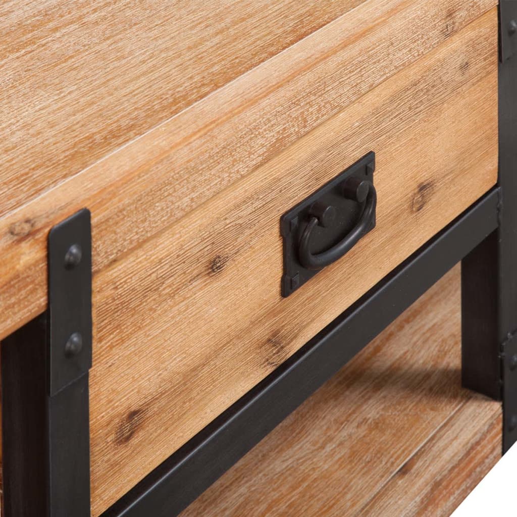 Έπιπλο Τηλεόρασης 140 x 40 x 45 εκ. από Μασίφ Ξύλο Ακακίας - PAKOBAZAAR